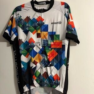 Weimostar Women's Multicolor Cycling Jersey 1102 XL